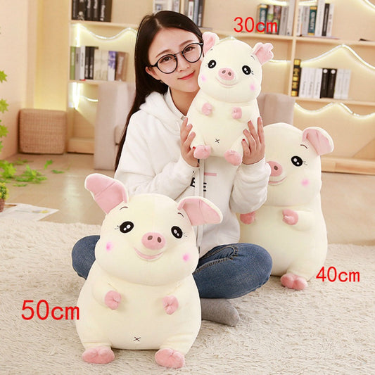 Peluche Suave Cerdito Rosa - Juguete Reconfortante para Bebés y Niños