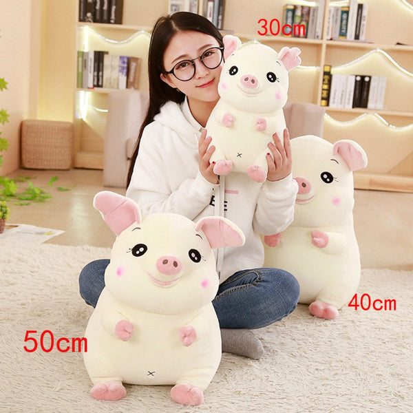 Peluche Suave Cerdito Rosa - Juguete Reconfortante para Bebés y Niños