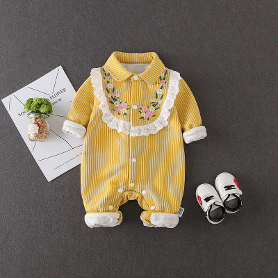 Vestido Princesa Adorable para Bebé - Ropa Cómoda para Paseos - Image 9