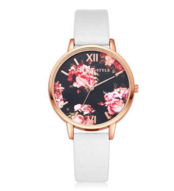 Reloj de Pulsera para Mujer con Correa de Cuero y Detalles en Oro Rosado - Image 12
