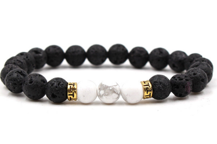 Pulsera Difusora de Aceites Esenciales con Piedras de Lava - 15 Colores Chakra Buddha Yoga - Image 13