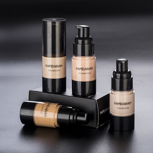 Base de Maquillaje Líquida Cobertura Total Resistente al Agua - Hidratante para Pieles Oscuras