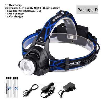 Linterna Frontal LED Inteligente con Sensor y Carga USB para Pesca y Actividades Nocturnas - Image 19