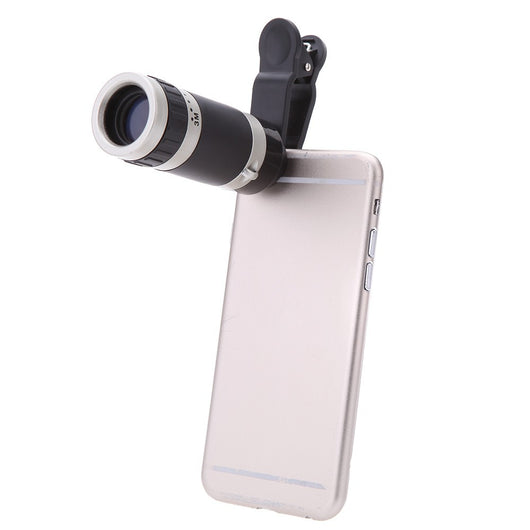 Lente Teleobjetivo Profesional 8X para Celular