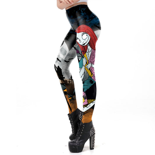 Leggings Deportivos Estampados para Mujer - Ajuste Skinny - Image 2