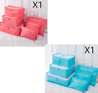 Set de 6 Bolsas Organizadoras de Viaje para Ropa - Image 48