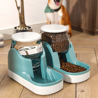 Fuente de Agua y Comedero Automático para Mascotas - Dispensador de Alimento Seco de Gran Capacidad - Image 10