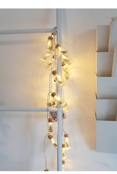 Cadena de Luces LED con Campanas Navideñas - Decoración Navideña Interior - Image 40