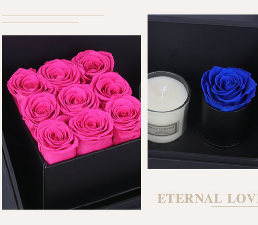 Set de Velas Aromáticas con Flores Preservadas - Caja de Regalo Premium - Image 12