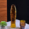 Vasos Apilables de Vidrio con Diseño Koi