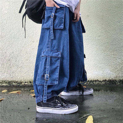 Jeans Jogger con Cordón y Bolsillos Cargo - Estilo Relajado que Estiliza - Image 7