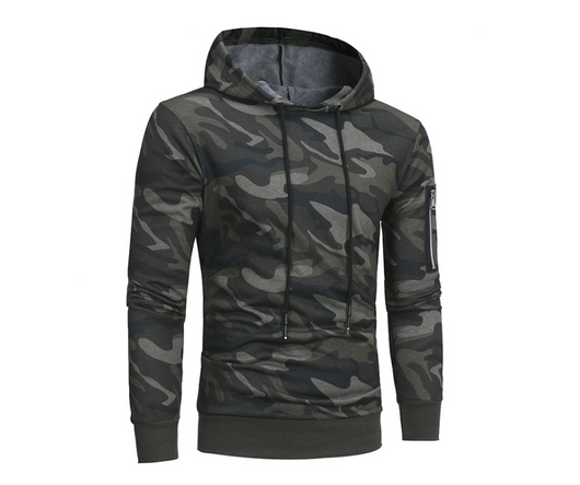 Sudadera Deportiva Camuflaje para Hombre - Chaqueta Casual Spring - Image 4