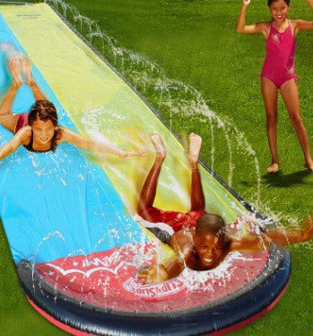 Cama de Agua Inflable para Tobogán Acuático Exterior - Image 3