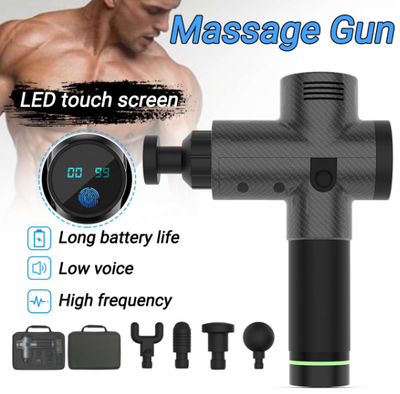 Pistola Masajeadora Muscular Eléctrica con Terapia de Vibración - Image 28