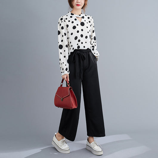 Conjunto Casual Mujer: Camisa Suelta y Pantalón Cómodo - Image 4