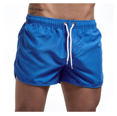 Shorts de Envolvimiento Hombre, Pantalones Cómodos para Casa, Pantalones de Playa Suave - Image 4