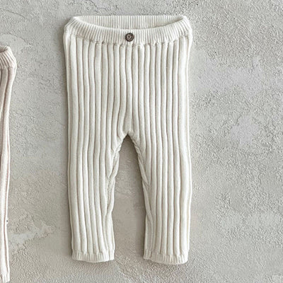 Leggings Tejidos para Bebé y Niño Pequeño con Rayas Hundidas - Image 7