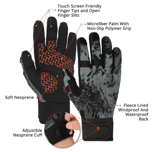 Guantes de Pesca Antideslizantes y Térmicos - Image 4