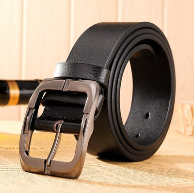 Cinturón de Cuero Premium para Hombre con Hebilla de Pasador - Image 6