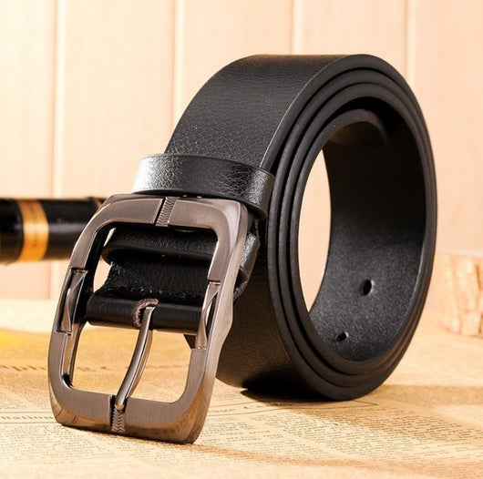 Cinturón de Cuero Premium para Hombre con Hebilla de Pasador - Image 6