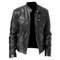 Chaqueta de Cuero PU Ajustada - Estilo Urbano Moderno