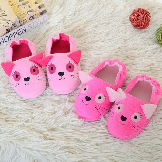 Pantuflas Cálidas de Algodón Suave para Niños