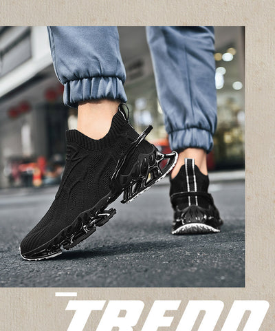 Zapatilla Deportiva Transpirable Talla Grande con Absorción de Impacto para Hombre - Image 10