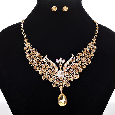 Conjunto de Collar con Dije de Gota de Agua - Image 12