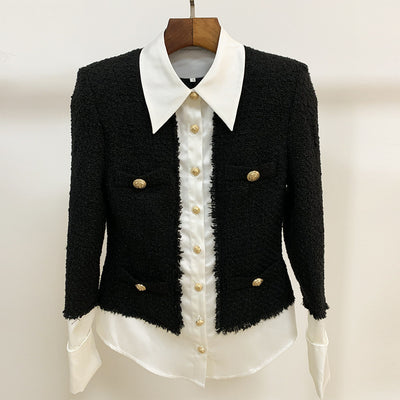 Chaqueta de Botones con Bordado de León - Image 6
