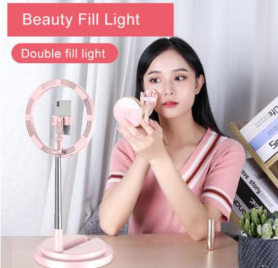 Aro de Luz LED Portátil para Selfies, Vlogs y Transmisiones en Vivo - Image 3