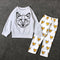 Conjunto Infantil Unisex Estampado Zorro - Primavera y Otoño