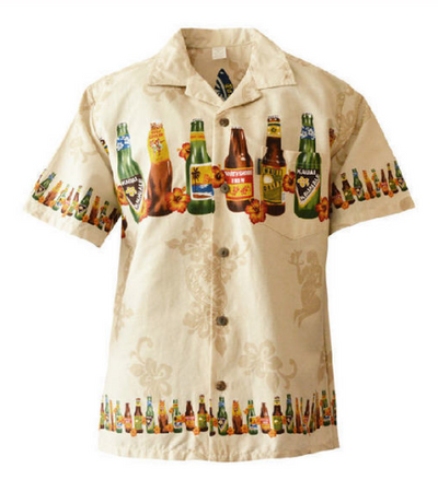 Camisa Hawaiana Estampada
