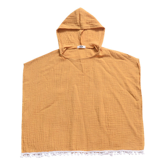 Capa Infantil Unisex de Colores Sólidos con Capucha - Estilo Europeo - Image 11