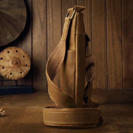 Bolsa Mensajera de Cuero para Hombre - Image 4