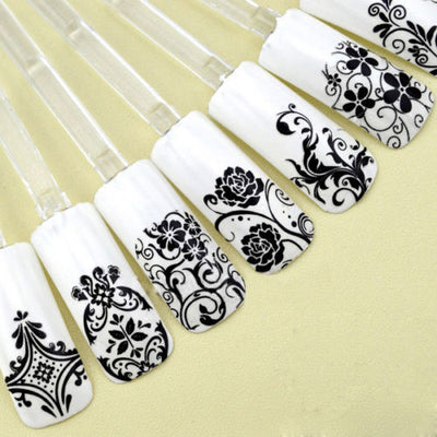 108 Stickers 3D para Uñas en Oro y Plata - Image 17