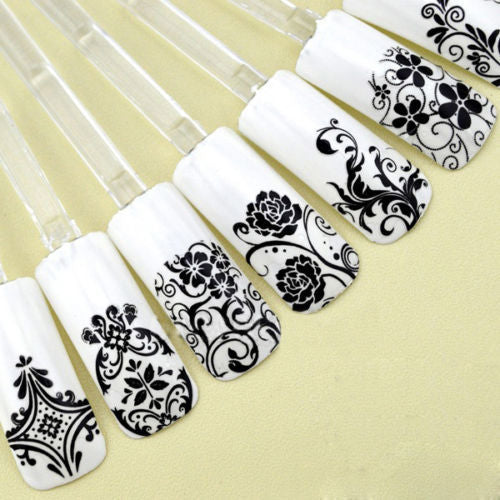 108 Stickers 3D para Uñas en Oro y Plata - Image 17