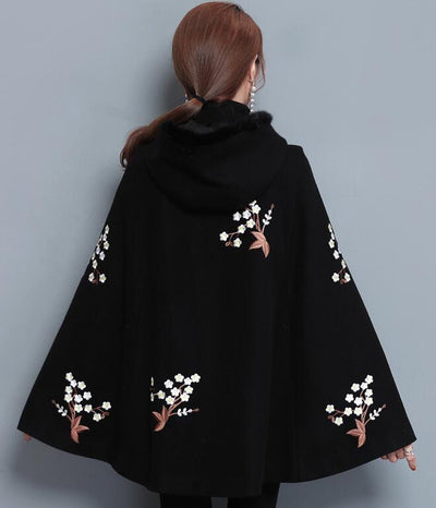 Capa Chal Floral Bordado para Mujer - Elegancia y Confort - Image 7