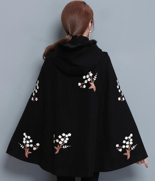 Capa Chal Floral Bordado para Mujer - Elegancia y Confort - Image 7