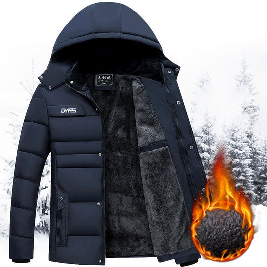 Chaqueta Acolchada Térmica para Hombre Adulto Mayor - Image 4