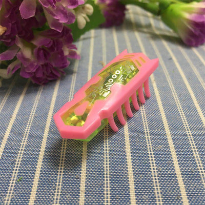 Six colorful electric robotic insect toys in blue, yellow, orange, green, pink, and purple, with visible circuitry. - Image 6