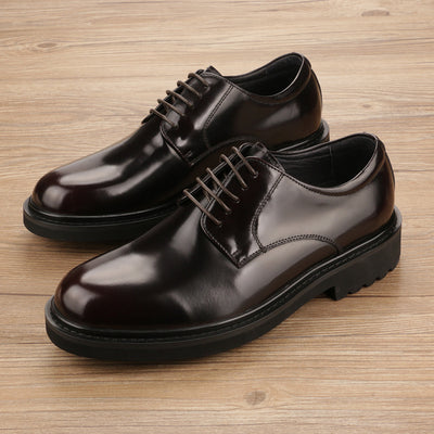 Zapatos de Cuero Elevadores para Hombre - Estilo Business Casual Versátil - Image 2