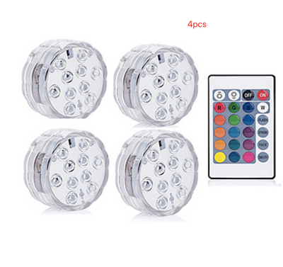 Lámpara LED Sumergible Redonda - Vela Electrónica Decorativa Impermeable - Image 8