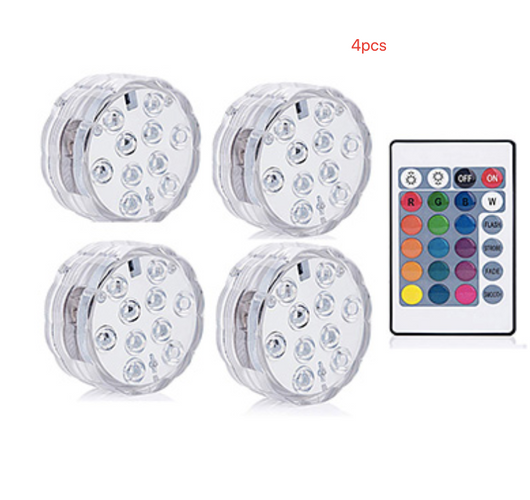 Lámpara LED Sumergible Redonda - Vela Electrónica Decorativa Impermeable - Image 8