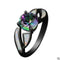 Anillo Cuadrado Multicolor