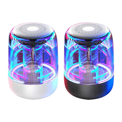 Parlante Bluetooth Portátil con Bajos Potentes y Luces LED Multicolor - Image 3