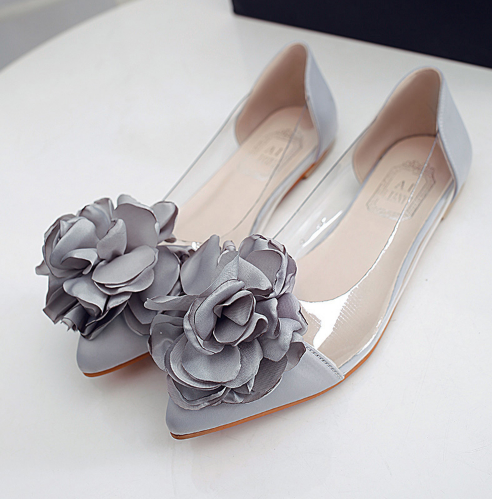 Zapatos Planos de Punta Fina con Flores para Mujer - Comodidad y Elegancia - Image 5