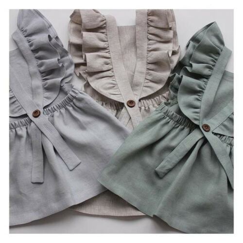 Vestido de Fiesta Princesa con Volantes para Bebé Niña - Image 2