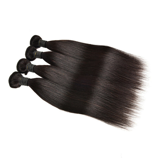 Peluca de Cabello Natural Xu Chang - Flequillo Degradado Color Natural - Image 4