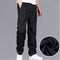 Pantalones de Chándal Casuales Hombre con Cachemira Transpirable Talla Grande