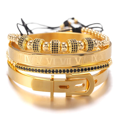 Pulsera Punk con Circonitas Micro Incrustadas - Image 19